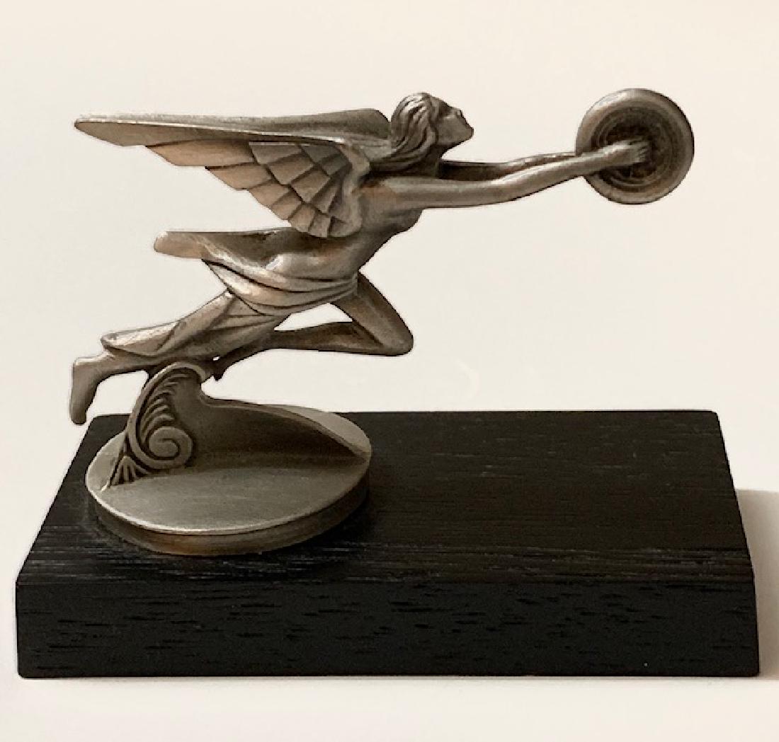 1930s PACKARD Small Scale Car Hood Ornament: Extremely Cool Piece made from Fine Pewter by The Original FM in the 1980â€™s. These are Licensed Small Replicas of the Originals - Multiple Photos Posted