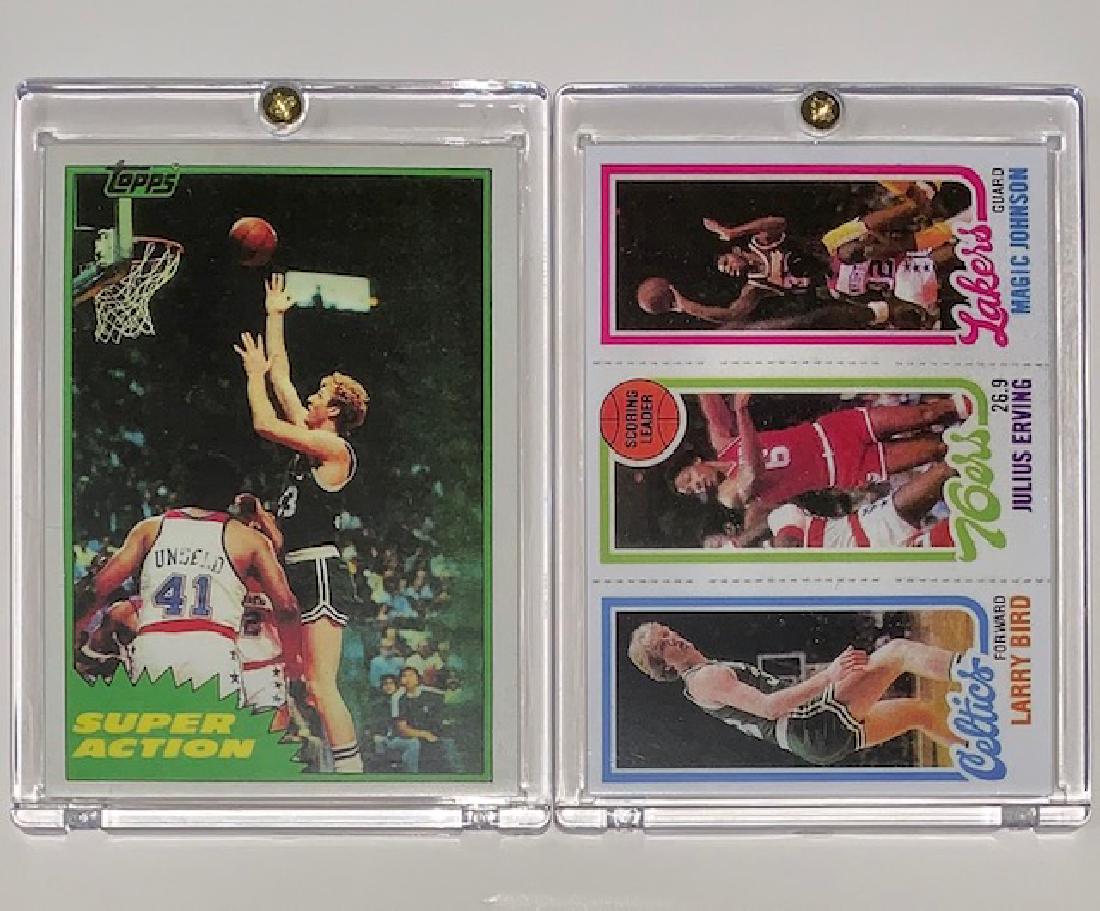 Magic Johnson/Larry Bird Rookie RP Basketball Cards (1 of 2)