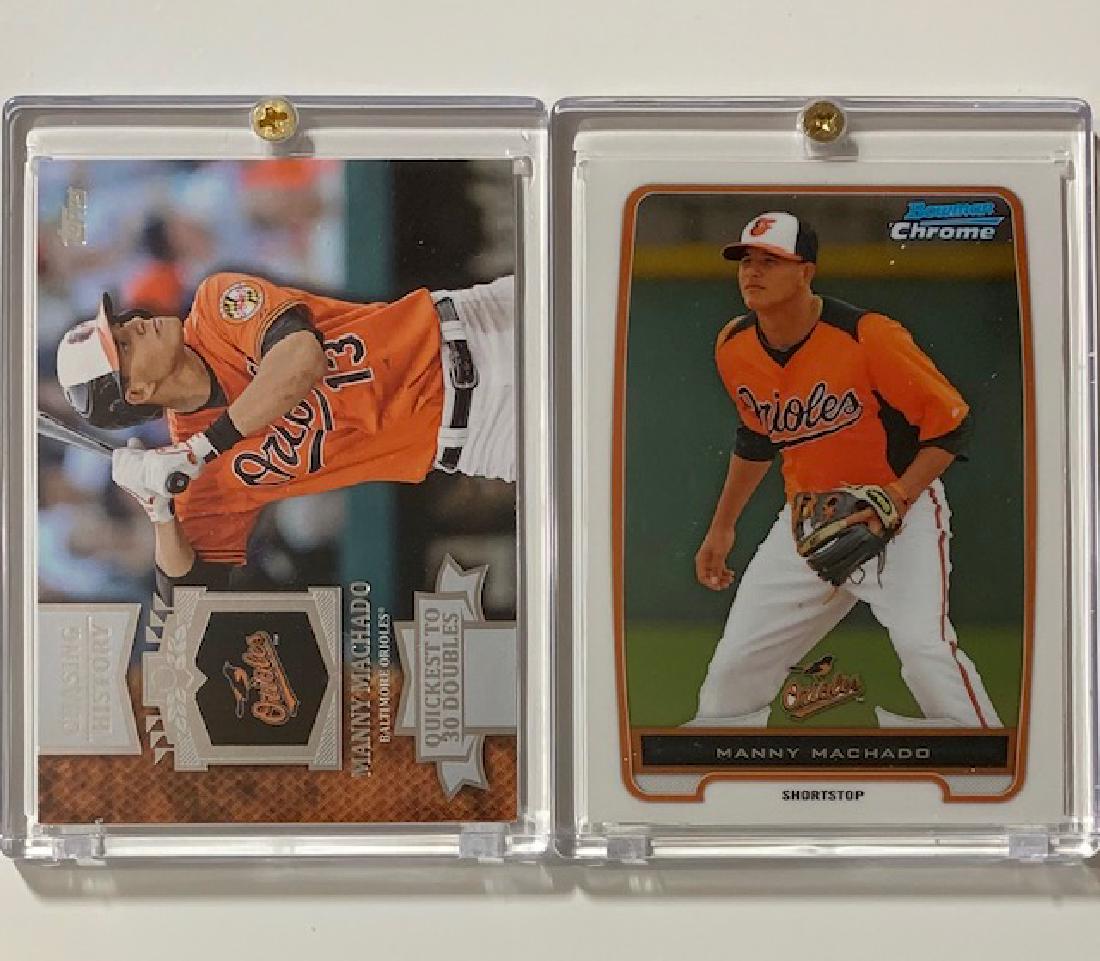 Lot of 2 Mint MANNY MACHADO Rookie Baseball Cards (1 of 1)