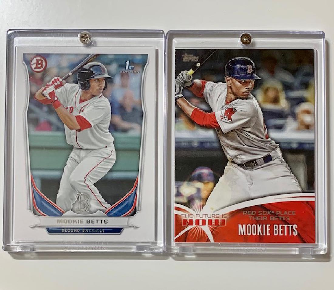 Boston Redsox MOOKIE BETTS Rookie Baseball Cards (1 of 1)