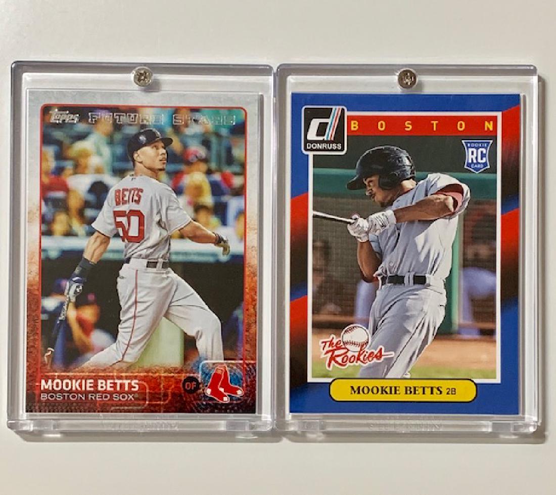 Boston Redsox MOOKIE BETTS Rookie Baseball Cards (1 of 1)