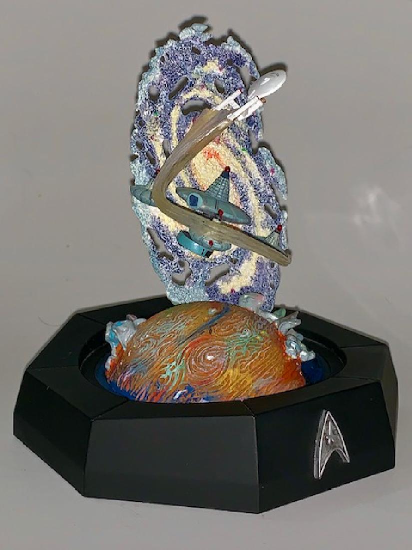 Rare LTD Edition STAR TREK Glass Domed Sculpture (1 of 3)