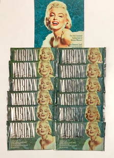 12 Packs of MARILYN MONROE Diamond Collection Cards: LOT OF 12 Sealed Packs from the Diamonds Collection