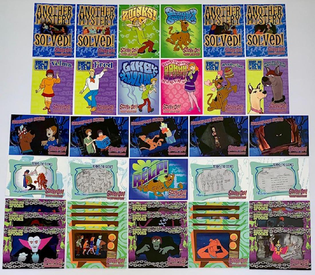 Lot of 40 SCOOBY-DOO Cartoon Still Collector Cards/B: NO DUPLICATES - Mint Shape â€“ Group B