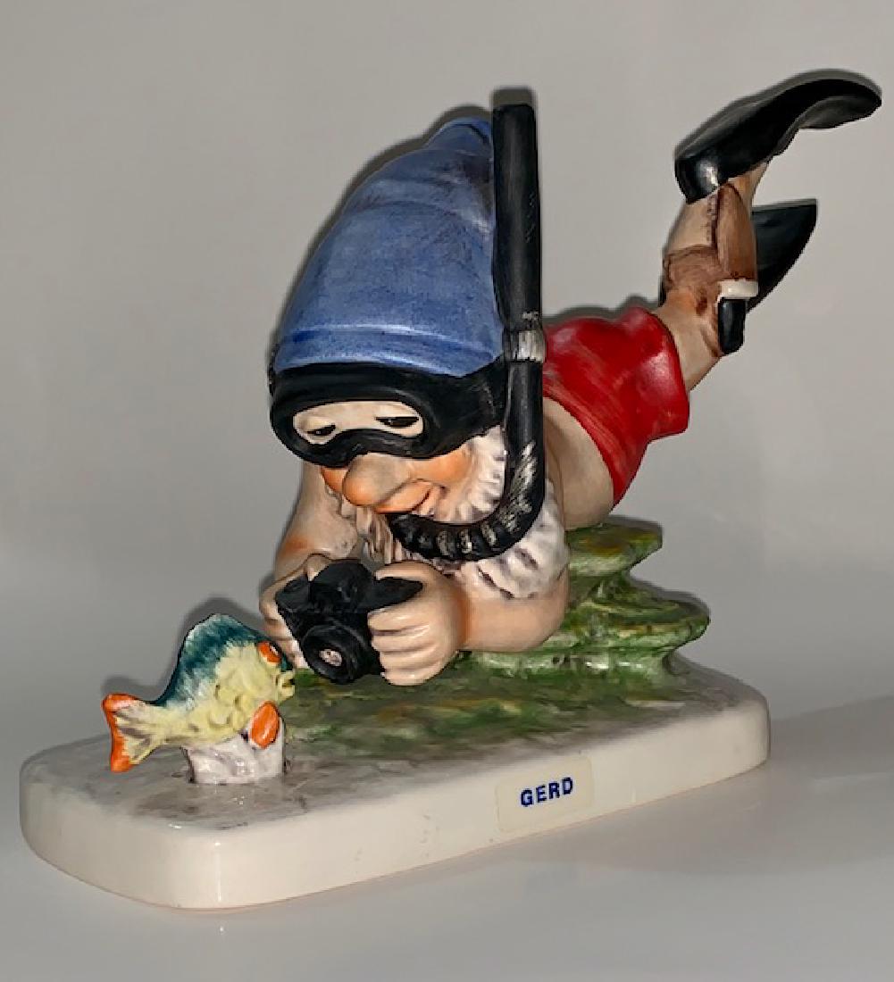 1979 Goebel W. Germany GERD The Scuba Diver Figurine: Perfect Condition - Multiple Photos Posted