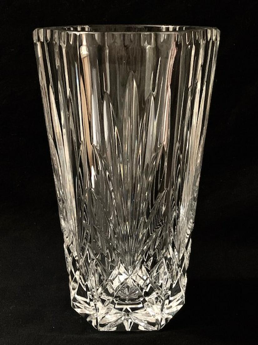 Signed Rogaska Miller Richmond Heavy Crystal Vase Aug 17 2019