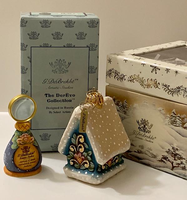 Russian G. DeBrekht Artistic Studios XMAS Ornaments (1 of 1)