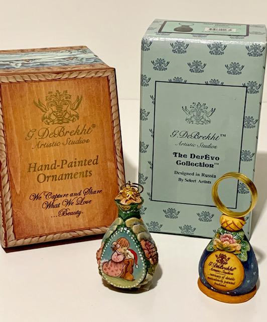 Russian G. DeBrekht Artistic Studios XMAS Ornaments (1 of 2)