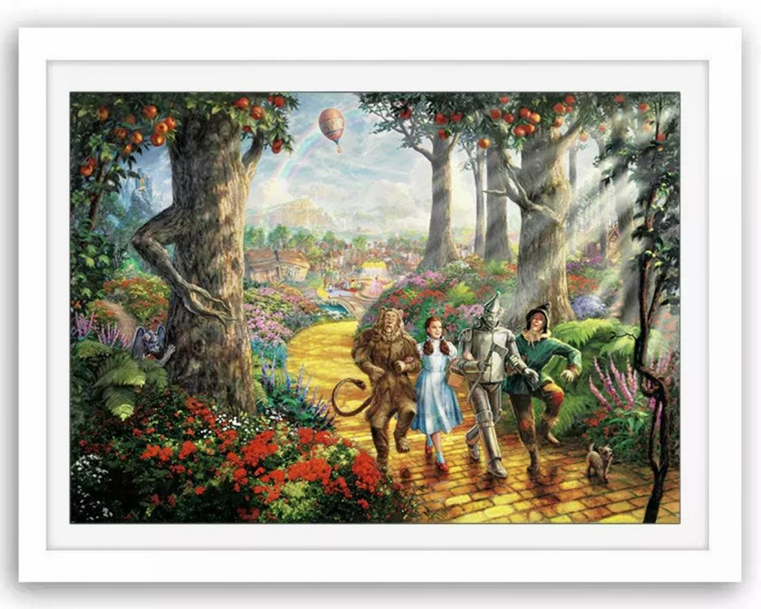 The Wizard of Oz Giclee Canvas Art Print 12 x 18: Does Not come Framed / Shipped in a Mailing Tube
