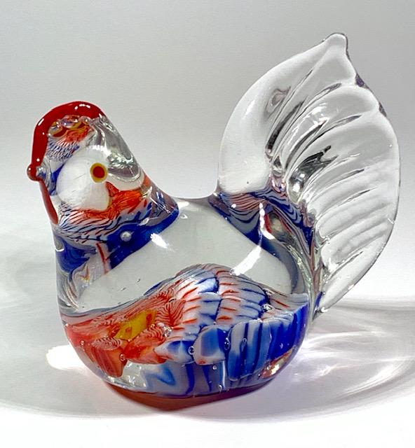 Millefiori MURANO Inspired Glass Figural Paperweight (1 of 2)