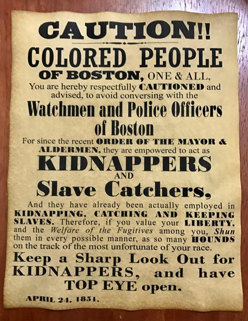 Dated Black Americana Colored People Caution Poster (1 of 1)