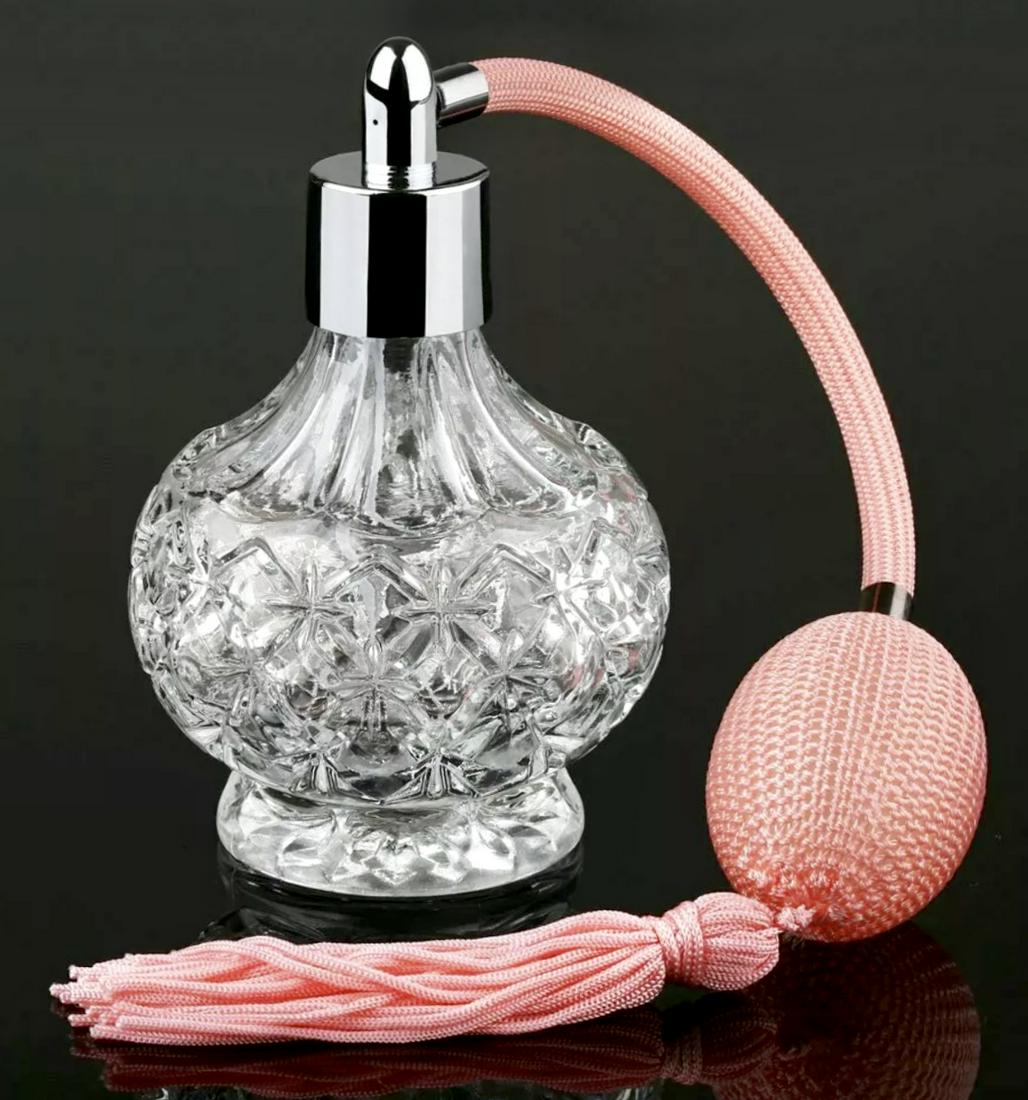 Gorgeous French Crystal Atomizer Perfume Bottle (1 of 1)