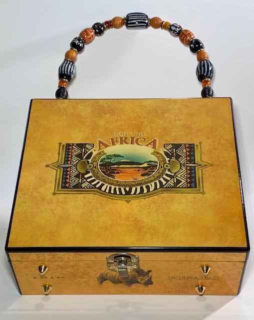 Don Lino Imported Cigar Box Handmade Stash Box/Purse (1 of 4)