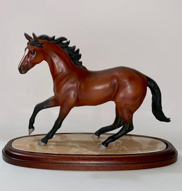 Rare LENOX Fine Porcelain Champion of the Wind Horse: Champion of the Wind Horse Figurine by LENOX â€“ Awesome Detail / Perfect Condition / Original Base / Must See all Photos to Appreciate