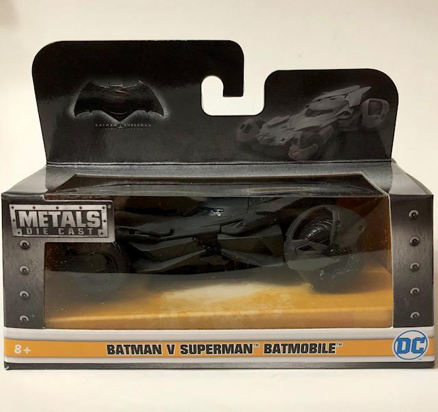 BATMAN vs. SUPERMAN Die-Cast BATMOBILE by JADA Toys: Extremely Cool - Never Removed from Original Box â€“ Must See all Photos