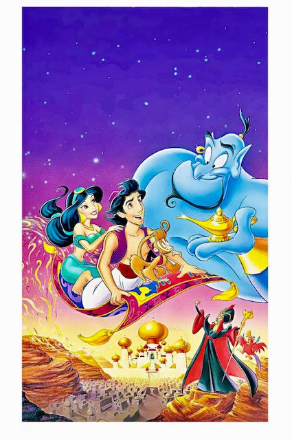 Walt Disneyâ€™s ALADDIN Giclee Art Print on Canvas (1 of 2)