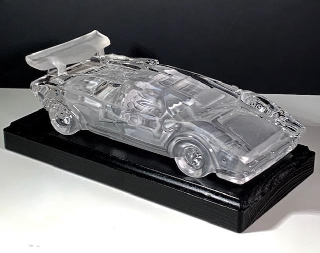 HOFBAUER German Crystal LAMBORGHINI COUNTACH Car (1 of 7)