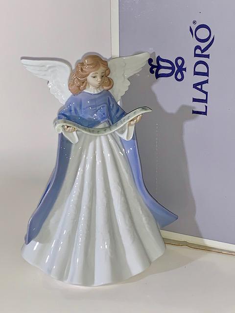 Retired LLADRO Porcelain Angel Figurine w/Original Box (1 of 3)