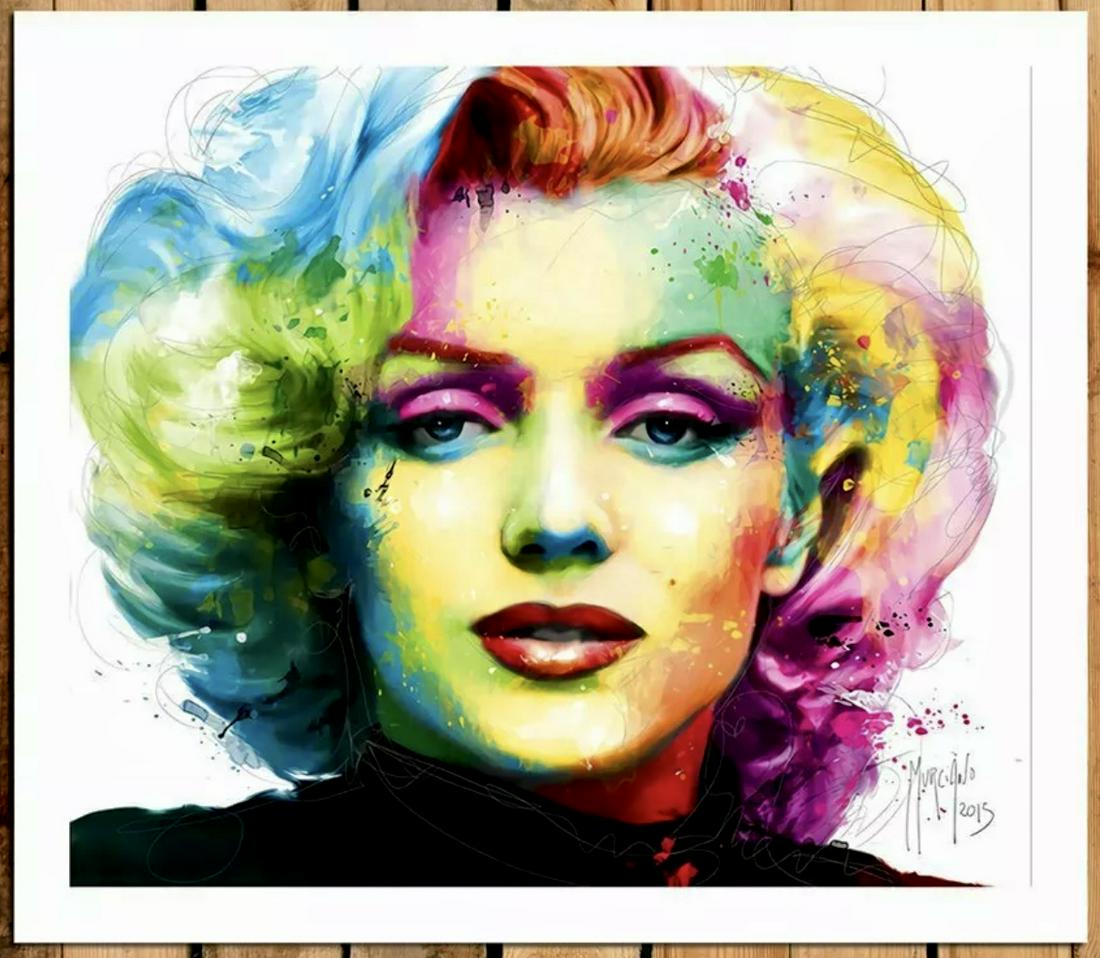 Signed MARILYN MONROE Giclee Canvas Art Print: Unframed / Shipped in a Mailing Tube / 12 x 16