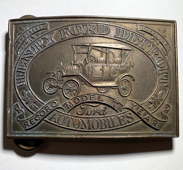 TIFFANY & Co Ford Model T Sales Recognition Belt Buckle (1 of 3)