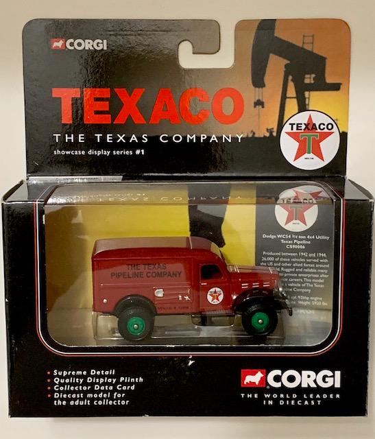 CORGI Toys Die-Cast TEXACO Dodge 4x4 Fuel Tanker (1 of 1)