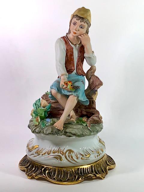 Early/Rare Carpie Pietro Capodimonte Porcelain Figure (1 of 5)