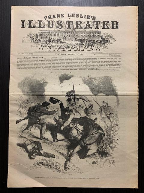1861 Civil War Frank Leslies Illustrated Newspaper: August 24, 1861 Frank Leslies Illustrated Newspaper / Historic Images of the Civil War / Extremely Hard to Find Original / This is a near exact copy of the Original / Multiple Photos Posted