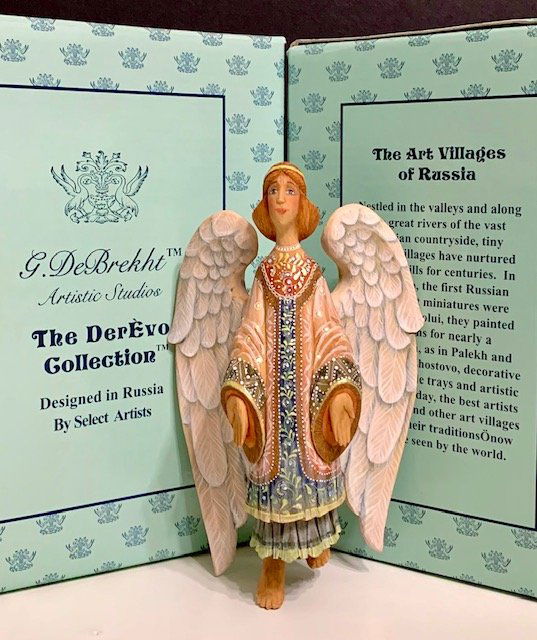 LTD Edition Russian G. DeBrekht ANGEL OF PEACE Ornament (1 of 3)