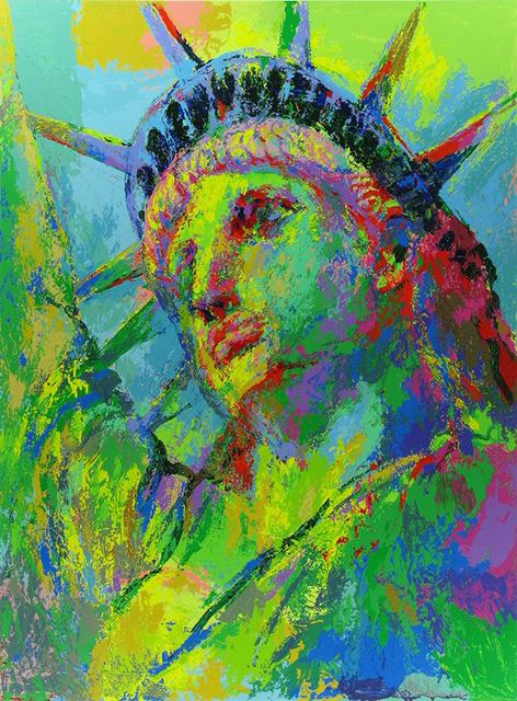 LeRoy Neiman Lady Liberty Art on Canvas Print (1 of 1)