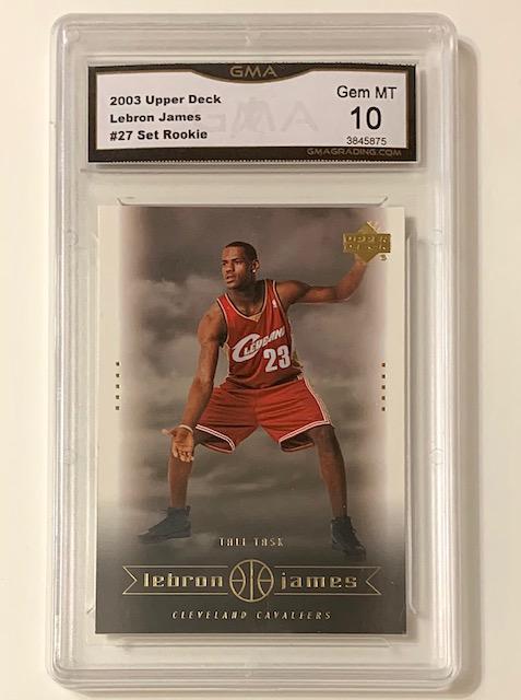 Gem Mint 10 LEBRON JAMES Rookie Basketball Card (1 of 1)