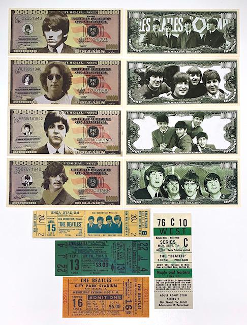 Lot of Collectible Memorabilia from The BEATLES: THE BEATLES