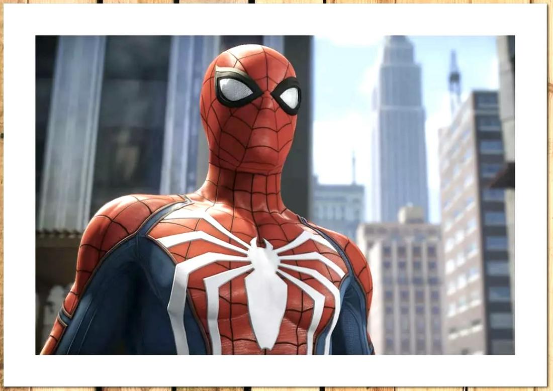 Awesome SPIDERMAN Print Art on Canvas 12 x 18 (1 of 2)