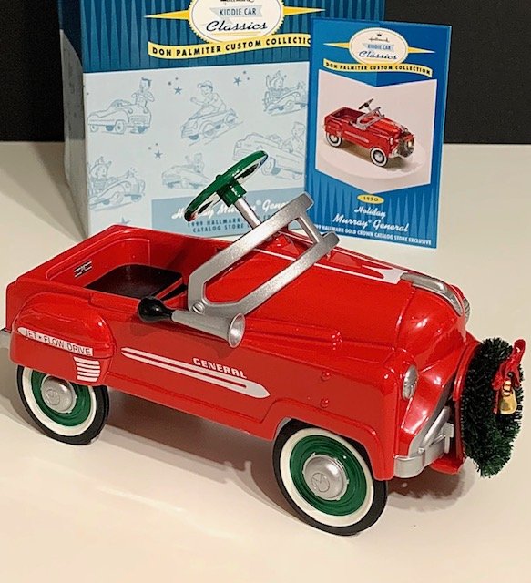 Rare 1950 Holiday Murray DON PALMITER Custom Pedal Car: This is an Awesome Die-Cast 1950 Holiday Murray General Pedal Car from the DON PALMITER Collection / It was a Gold Crown Store Catalog Exclusive in 1999 / It is Very Hard to Find and Highly Collectibl