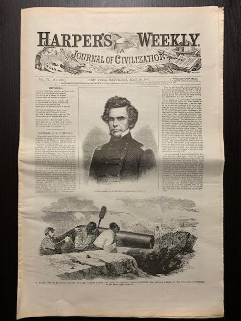 May 1862 Civil War Harpers Weekly Newspaper (1 of 4)