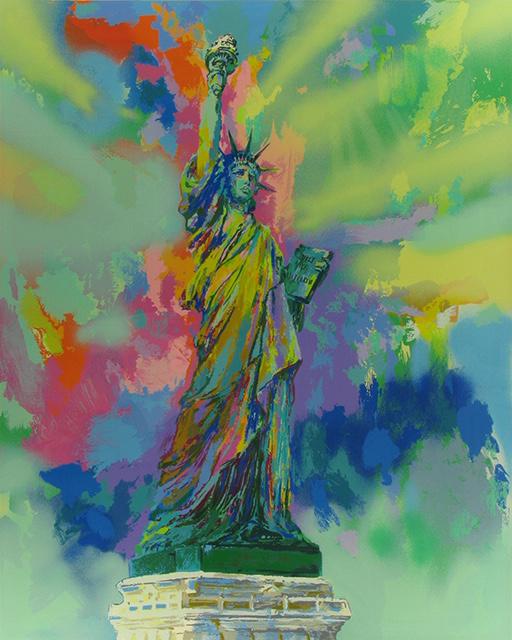 LeRoy Neiman Lady Liberty Art on Canvas Print (1 of 1)