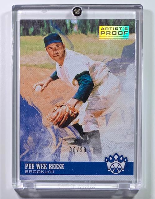RARE 1 of 99 Artist Proof PEE WEE REESE Baseball Card (1 of 1)