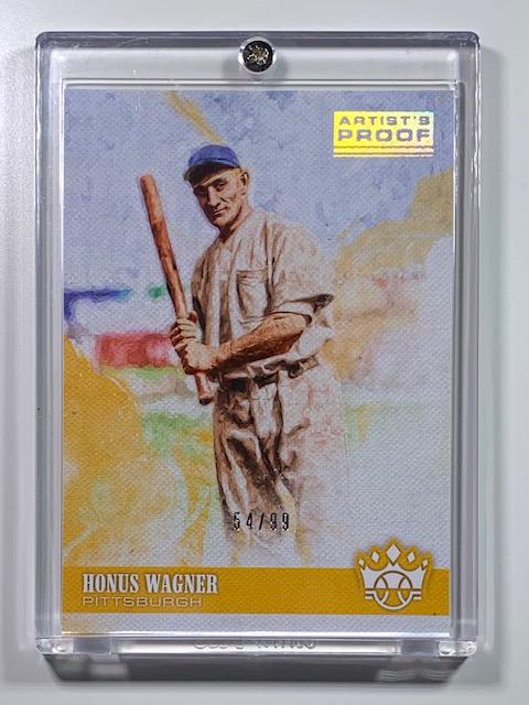 RARE 1 of 99 Artist Proof HONUS WAGNER Baseball Card (1 of 1)