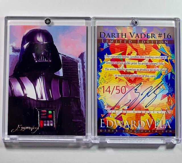 Rare 1 of 50 Artist Signed STAR WARS Print Art Card (1 of 1)