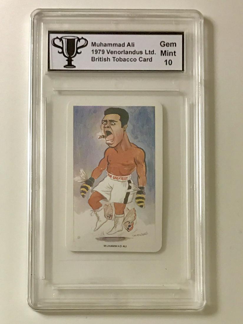 Rare 1979 MUHAMMAD ALI Tobacco Advertising Card (1 of 1)