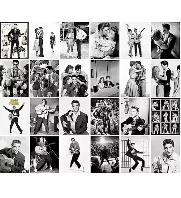 Lot of 24 ELVIS PRESLEY Un-Watermarked Postcards (1 of 2)