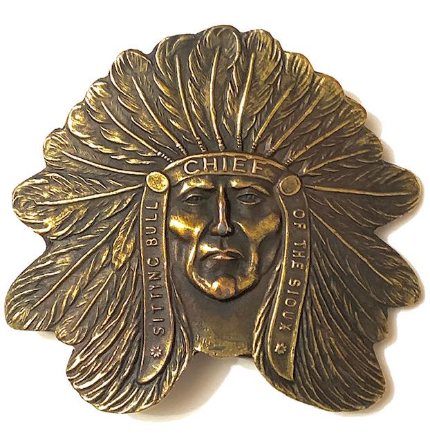 TIFF & Co Belt Buckle - Sit Bull - Frederick Remington (1 of 3)