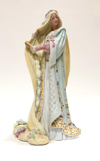 Legendary Princess RAPUNZEL Fine Porcelain Figurine: This is a Flawless Vintage Fine Porcelain Figurine by LENOX / Multiple Photos Posted