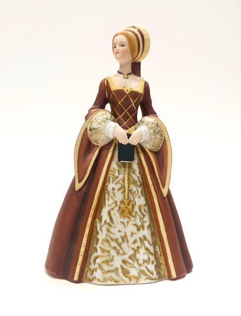 Signed Fashions of History Porcelain Figurine by LENOX: Beautiful Vintage Piece that depicts Ladies Early Period Fashion / Perfect Condition