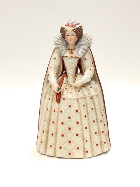 Signed Fashions of History Porcelain Figurine by LENOX: Beautiful Vintage Piece that depicts Ladies Early Period Fashion / Perfect Condition