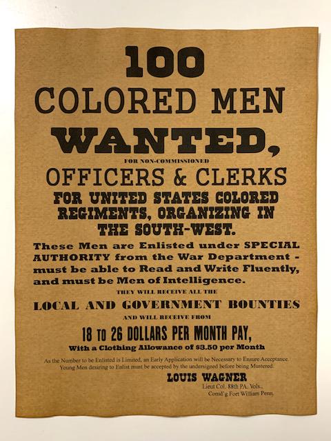 Dated Black Americana Colored People Caution Poster (1 of 1)