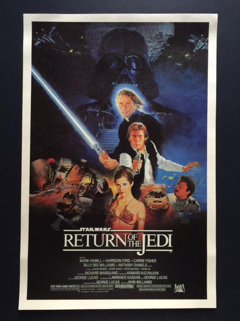 STAR WARS Return of the Jedi Movie Poster (1 of 1)