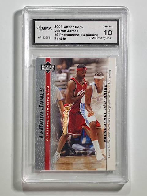 Gem Mint 10 LEBRON JAMES Rookie Basketball Card (1 of 1)