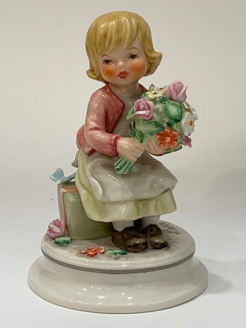 Rare 1970 Signed GOEBEL West Germany Figurine: West Germany / Stands Nearly Inches Tall / Free from any Damage or Repairs / Multiple Photos Posted