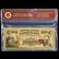 1875 Lab Tested 24k Gold $100 U.S. Banknote