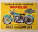 Official HARLEY DAVIDSON Embossed Tin Advertising Sign